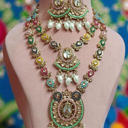BlingNation Women Multi Jewellery Set-image-51