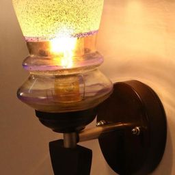 SOMIL Blue Glass Cylinder Wall Lamps-image-85