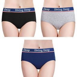 Diving Deep Pack of 3 Hipster Briefs-image-38