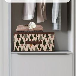 Kuber Industries White 4 Pieces Printed Multi-Utility Organisers-48
