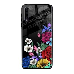 QRIOH Floral Printed Samsung Galaxy A70 Back Case Mobile Accessories-picture-54