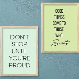 Motivational Wall Art With Frame Home Decor Wall Painting For Living Room Office Bedroom-image-88