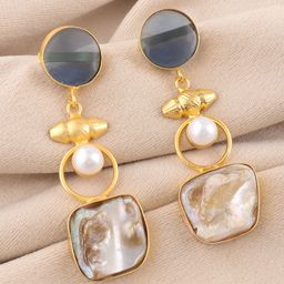Ozanoo Teardrop Shaped Drop Earrings-image-74