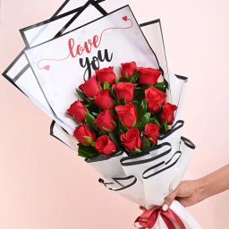 15 Red Rose Arrangement-image-37