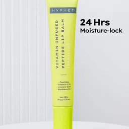 Hyphen Vitamin Infused Peptide Lip Balm for Dry Lips 10g - Peach-17
