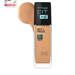 Maybelline New York Fit Me Matte+Poreless Liquid Foundation 30 ml - Golden 312-11