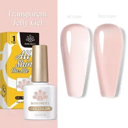 BORN PRETTY Jelly Nude Gel Soak Off Gel Nail Polish - 10 ml - JN14-57