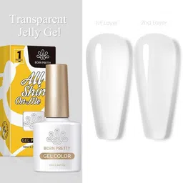 BORN PRETTY Jelly Nude Gel Soak Off Gel Nail Polish - 10 ml - JN21-11
