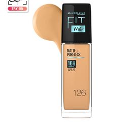 Maybelline New York Fit Me Matte+Poreless Liquid Foundation 30 ml - Light Pecan 126-12