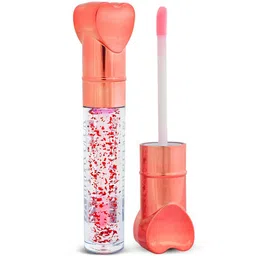 Adbeni Glittery Color Changing Lip Gloss For Dry & Chapped Lips - 10ml - Red Heart-18