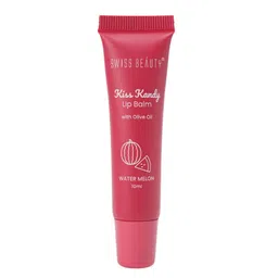 SWISS BEAUTY Kiss Kandy Tinted Lip Balm with Olive Oil & Vitamin E 10ml - Water Melon-53