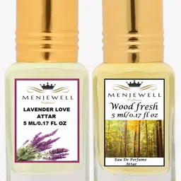 MENJEWELL Lavender Love Wood Fresh Attar 10ml-picture-17