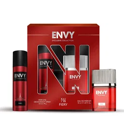 Envy Men Fiery Perfume Deodorant Spray 99 g + Eau De Parfum 50 ml Fragrance Gift Set-18