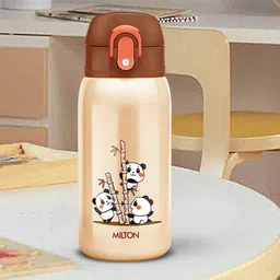 Milton Jolly 375 Kids Ivory Thermosteel Hot & Cold Sipper Water Bottle - 300ml-image-45