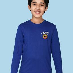 NUSYL Boys Typography Printed Cotton T-shirt-image-71
