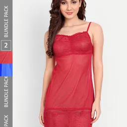 FIMS Pack of 2 Shoulder Straps Net Baby Doll-image-85