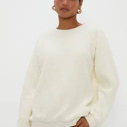DOROTHY PERKINS Raglan Sleeves Sherpa Sweatshirt-image-75