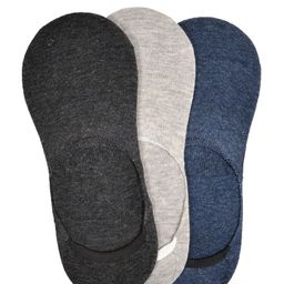 VINENZIA Men Set of 3 Solid Shoeliners-7