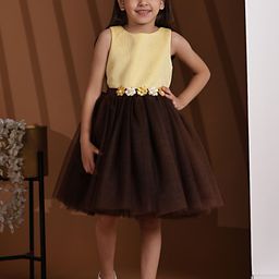 Toy Balloon kids Girls Net Fit & Flare Dress-image-44