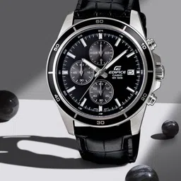 Casio Edifice Men Black Analogue watch EX096 EFR-526L-1AVUDF-18