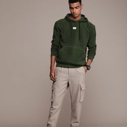 Mr Bowerbird Self Design Hooded Oversize Sweatshirt-picture-13