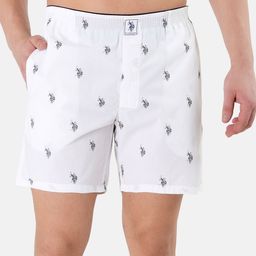 U.S. Polo Assn. White Printed Pure Cotton Boxers I021-001-image-16