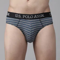 U.S. Polo Assn. Men Pack of 3 Striped Briefs I001-BGR-P3-picture-43