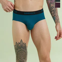 DAMENSCH Pack Of 3 Cotton Basic Briefs BR1051-MX1599-picture-11