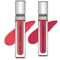 ME-ON Set Of 2 Gloss n Plump Long Lasting Lip Gloss 3ml Each - Shades 10 & 11-14
