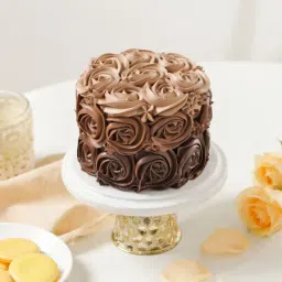 Rosette Splendor Chocolate Mini Cake-image-51
