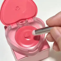 VBA Heart Shaped Matte Cream Blush - 10 g-picture-4