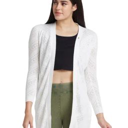 Being Human White Self Design Shrug-3