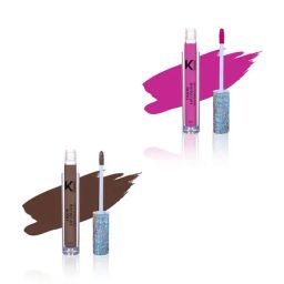 KINDED Liquid Lip Colour 02 More Magenta & 07 Choco Brown Combo-picture-17
