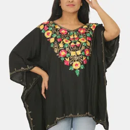SAAKAA Embroidery Floral Kaftan Top-picture-28