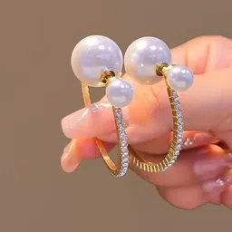 SZN Circular Half Hoop Earrings-image-95