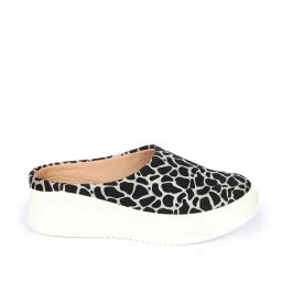 Fausto Women's Grey Mule Shoes-image-60