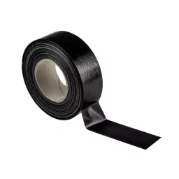 RS PRO Cloth Tape, 50m x 50 mm, Black, Gloss Finish Model No 1467414-image-2
