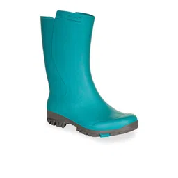 SOLOGNAC By Decathlon Kids Blue Solid Trekking Shoes-picture-28