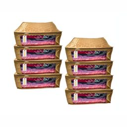 Ajabh Yellow Set of 6 Regular Drawer Organiser Organisers image 1