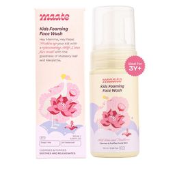 MAATE Set of 2 Kids Foaming Face Wash with Holy Lotus & Mulberry - 100 ml each image 3