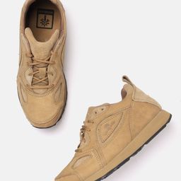 Woodland Men Leather Sneakers-19