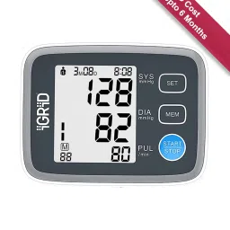 iGRiD IG1406 Digital BP Monitor with LED Display (Grey and White) image 1