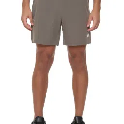 Asics Olive Regular Fit Sports Shorts-image-75