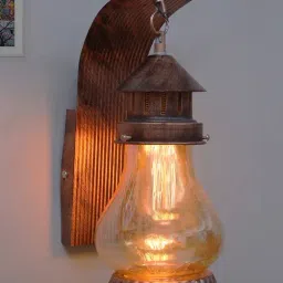 Homesake Copper Metal Rustic Wall Light Fixtures Industrial Lamp (Bulb not included)-image-58