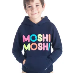 Cherry Crumble By Nitt Hyman Kids Navy Graphic Print Hoodie-image-29