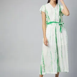 StyleStone Green & White Printed Jumpsuit-picture-28