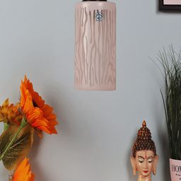 MFD HOME FURNISHING White Textured Cylindrical Hanging Light-image-45