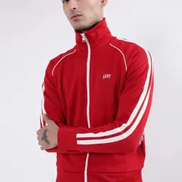 GANT Red Regular Fit Striped Sweatshirt-image-3