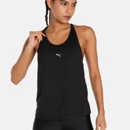 Puma RUN TANK Black Tank Top-image-99