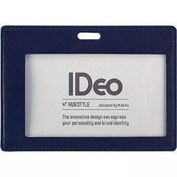 Kokuyo 56x91 mm Navy Blue Leather Horizontal IDEO H Name Card Case, NM-CK195DB-image-60